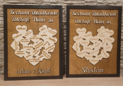 Tabliczka "Dzień Babci" Tabliczka "Dzień Babci"