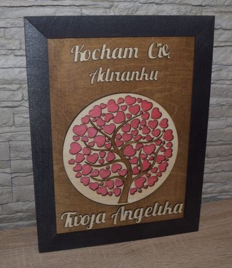 Tabliczka z podziękowaniem Tabliczka z podziękowaniem