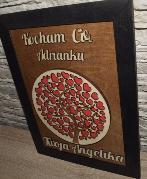 Tabliczka z podziękowaniem Tabliczka z podziękowaniem